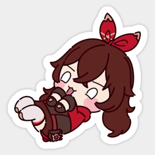 Chibi Amber Sticker by SaucyBandit